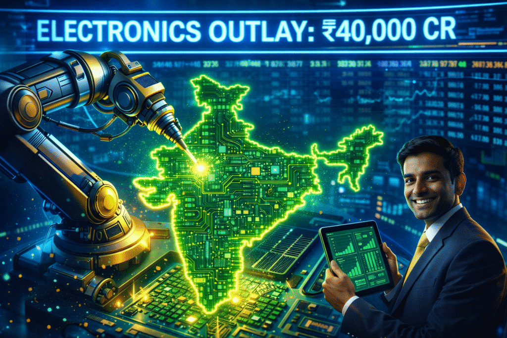 Budget 2026 Electronics Outlay Dixon Technologies Share News 