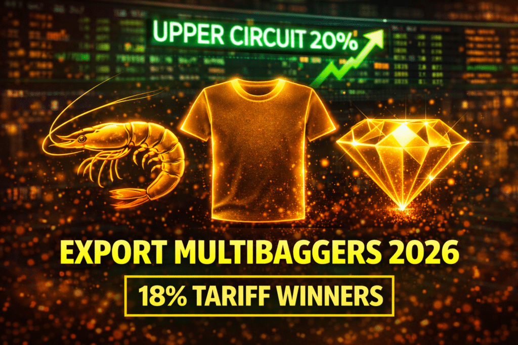 Export Multibagger Stocks 2026 India-US Trade Deal Impact