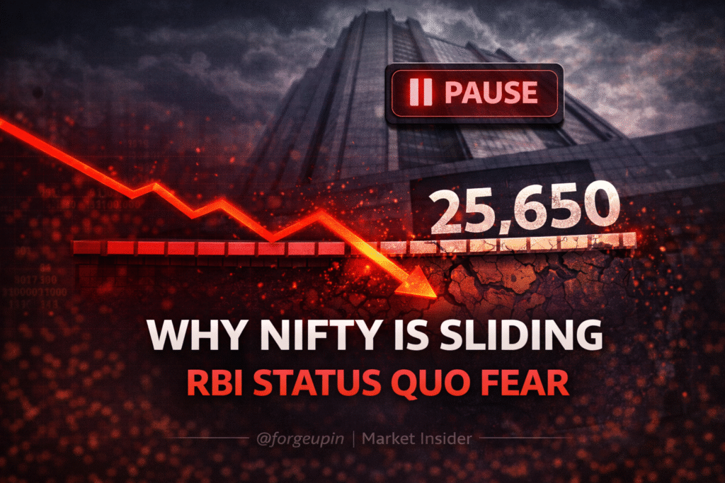 Nifty Drop February 5 2026 RBI Policy Status Quo Pre-Policy Market Sell-off.