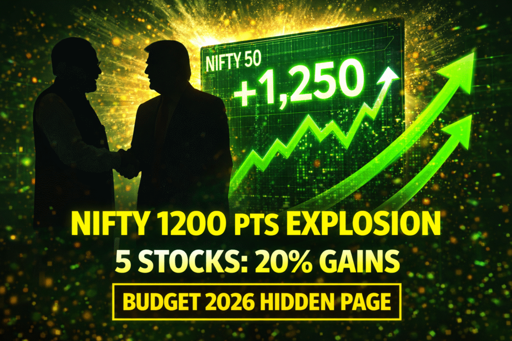 Nifty 1200 Point Rebound India-US Trade Deal 2026