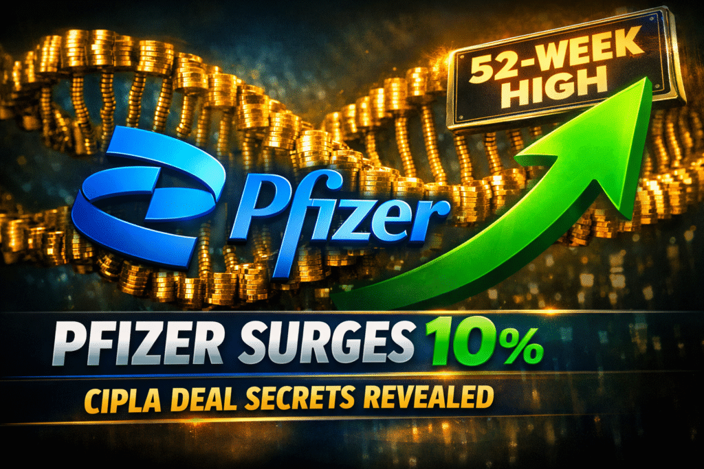 Pfizer India Share Price Surge