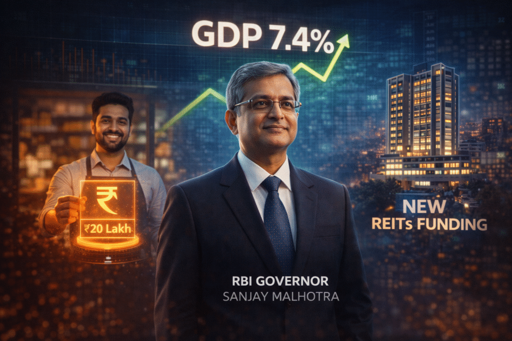RBI Monetary Policy Feb 2026 MSME Loan Limit Increase Why Nifty is Falling Today.