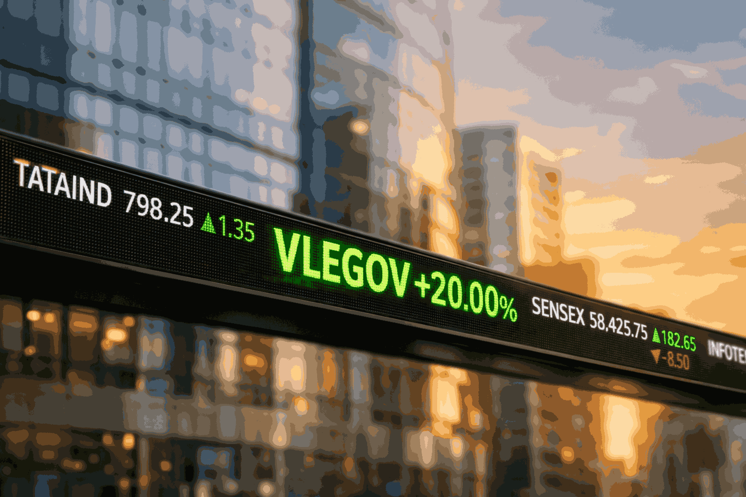 VL E-Governance Share Price