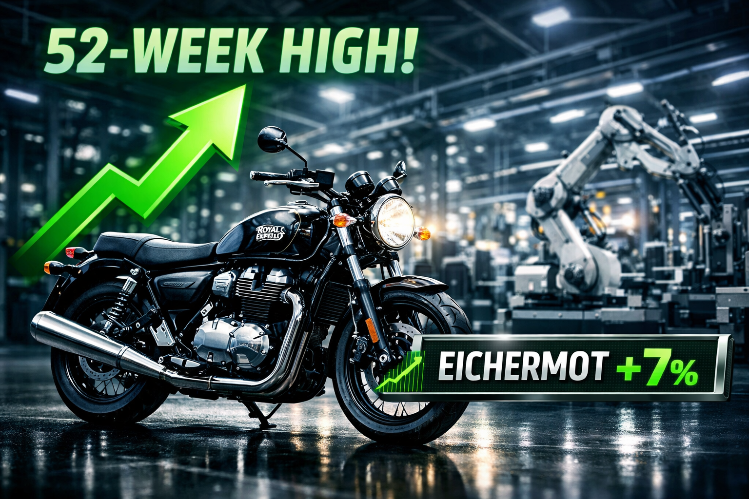 Eicher Motors Share Price Hits Record High