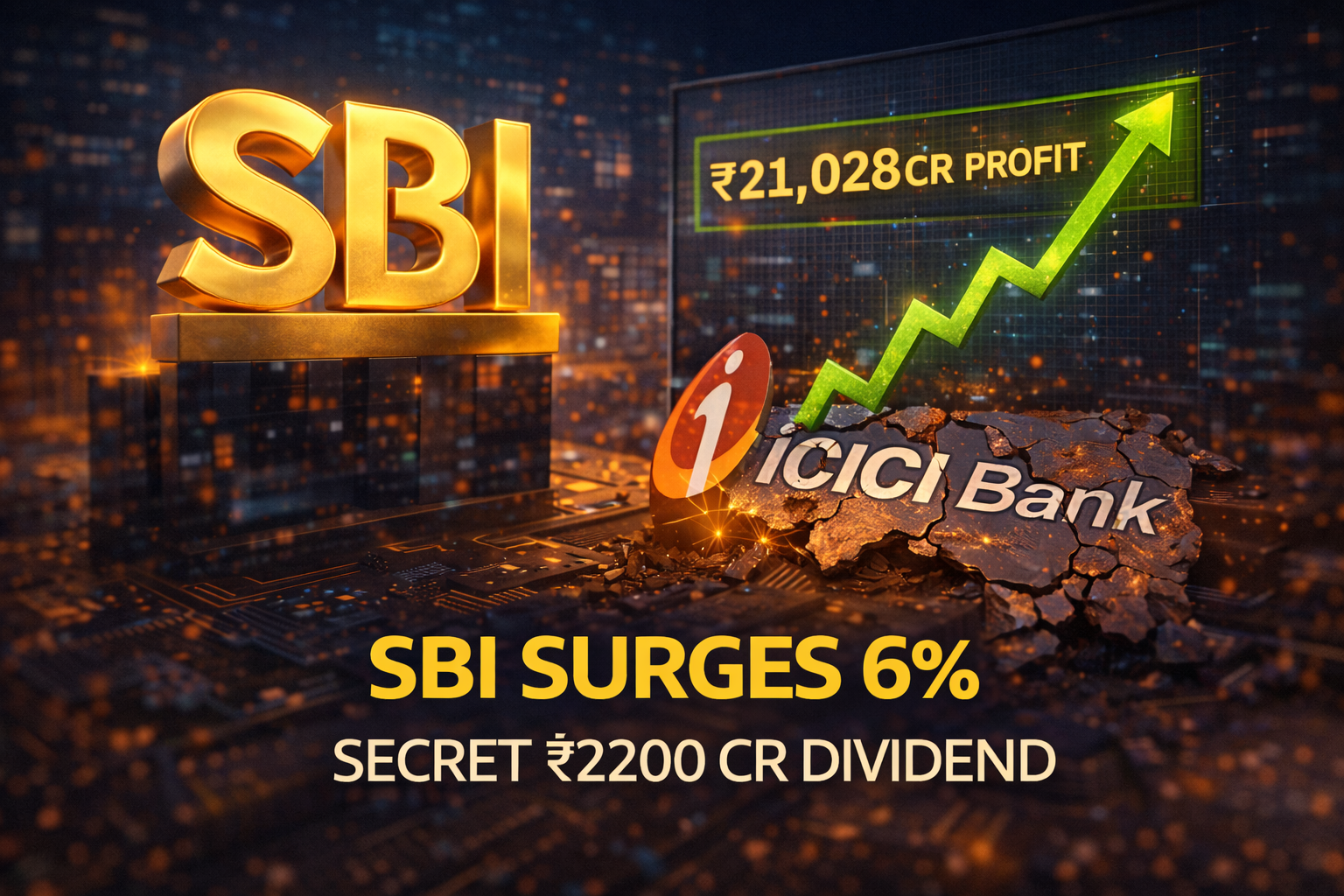 Why SBI share price is rising today
