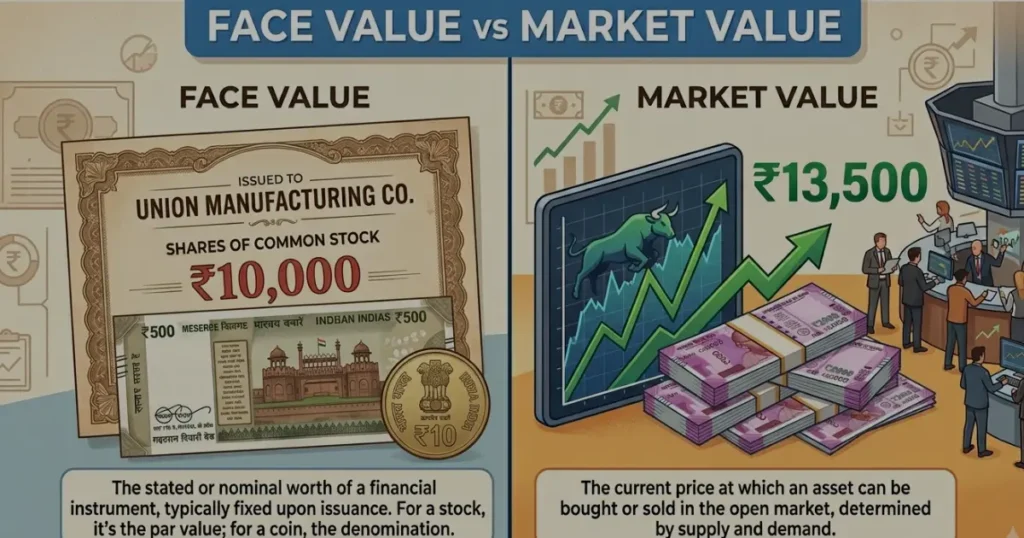 Face Value vs Market Value
