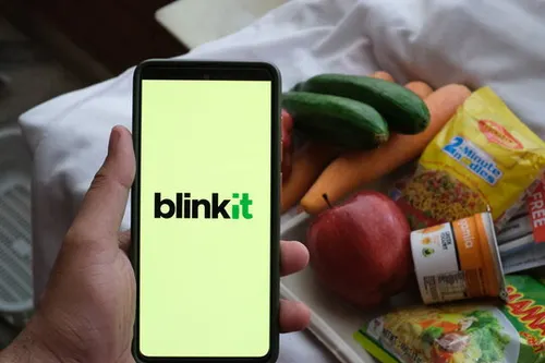 Blinkit in-terminal delivery service