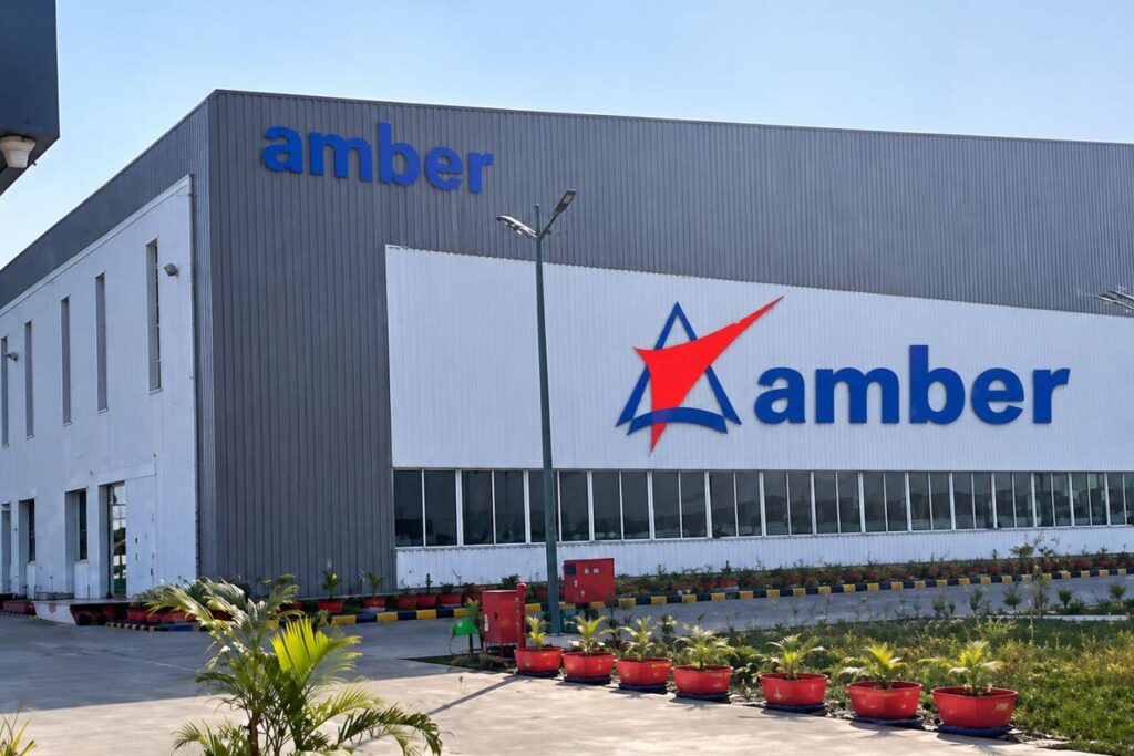 Amber Enterprises share price today 2026
