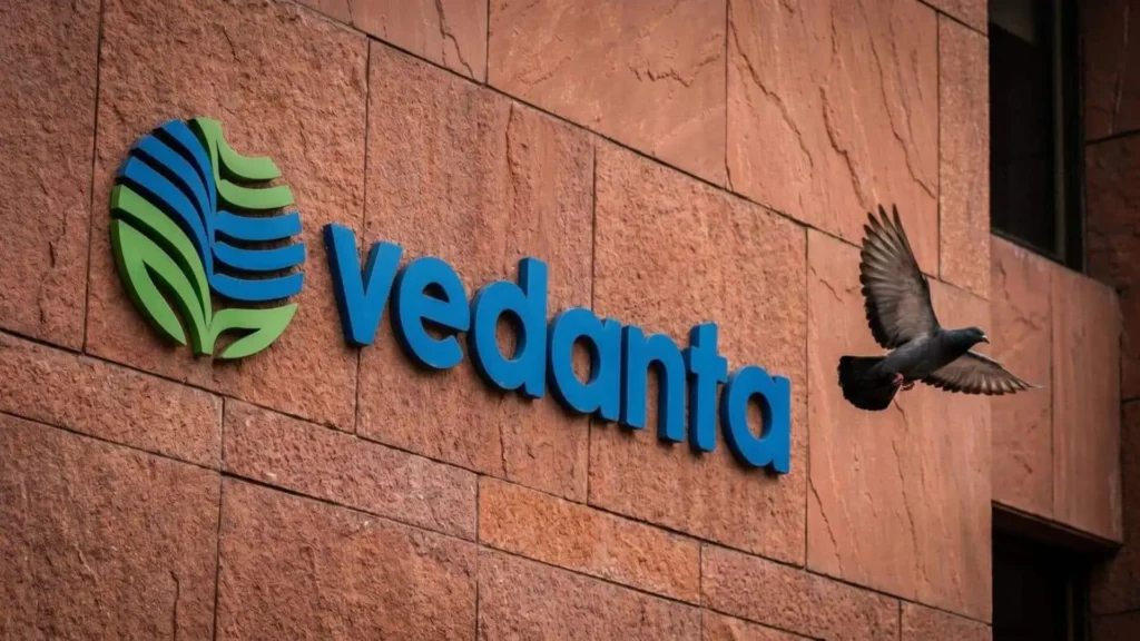 Vedanta shares today 2026