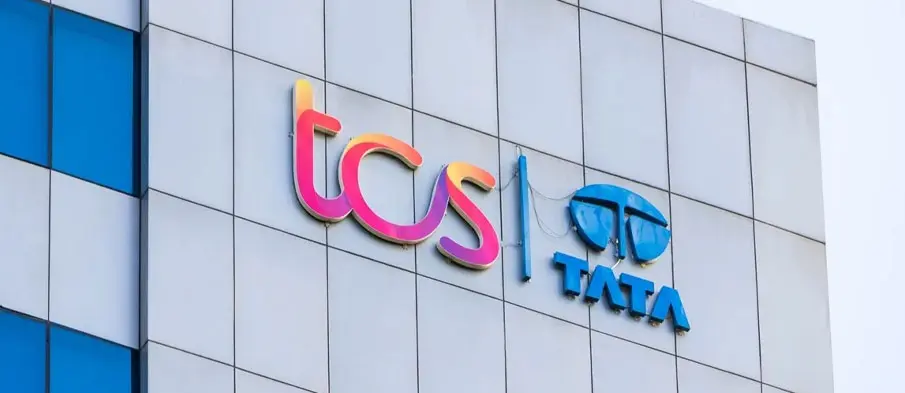 TCS share price today 2026