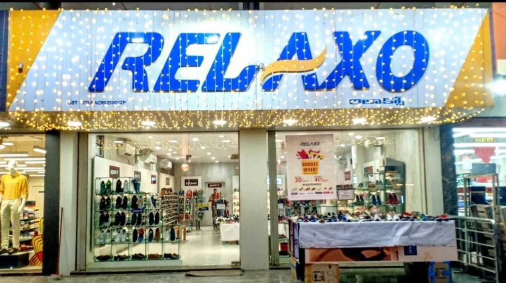 Relaxo Footwears share price today 2026